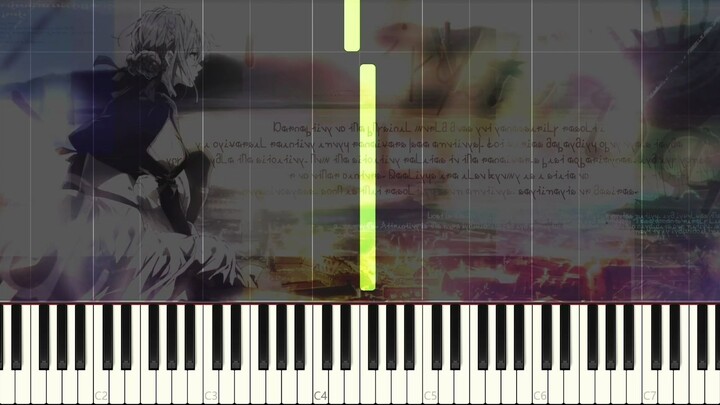 【Animenz/Synthesia】Sincerely - 紫罗兰永恒花园 Op