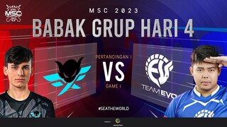 [ID] MSC Group Stage Day 4 | FIRE FLUX IMPUNITY VS EVO ESPORTS | Game 1