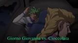 JoJo's Bizarre Adventure S4 Golden Wind : Giorno Giovanna vs. Cioccolata FULL FIGHT