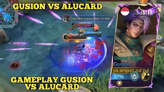 Gusion vs Alucard, Gameplay Gusion vs Alucard