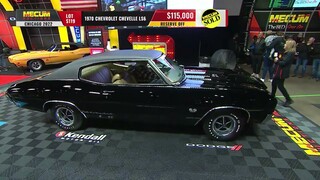 SOLD for $115,000 // 1970 Chevrolet Chevelle LS6 // Mecum Chicago 2022