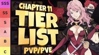 BLACK CLOVER MOBILE CHAPTER 11 TIER LIST (Destiny Vanessa & Zora) - Black Clover Mobile