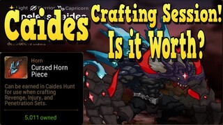 Caides Crafting Session - Should you Farm? Epic Seven