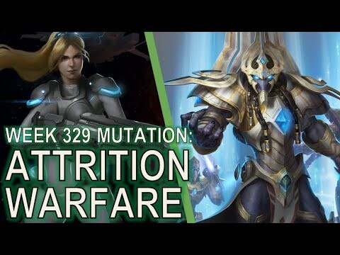 Starcraft II: Co-Op Mutation #329: Attrition Warfare