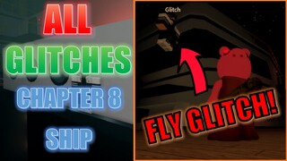 How to do ALL Glitches In Piggy Book 2! (Chapter 8 - Ship) [Roblox Piggy Glitches] (Even Mobile)