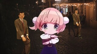 Loli x MR.BEAN #wadadada #shorts #anime  #bean #meme #funny #funnyshorts