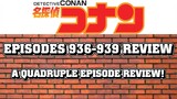 Detective Conan Episodes 936-939 Review
