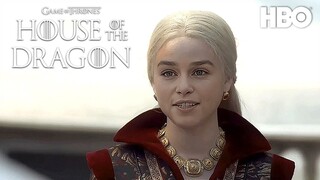 Emilia Clarke Daenerys Returns And Talks With Ser Criston Cole