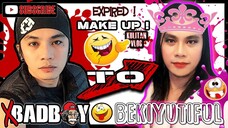 FUNNY VLOG | MAKE UP CHALLENGE