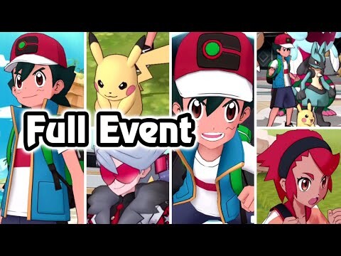 Ash Ketchum Appear in Pokémon Games (Pokémon Masters Ex - VA ENG)