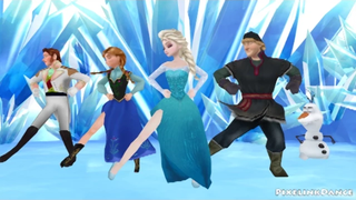 กังนัมสไตล์ Frozen MMD