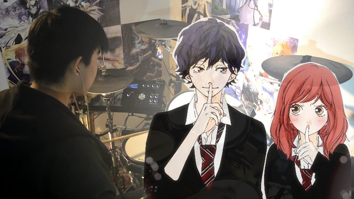 [ดนตรี]【คัฟเวอร์กลอง】世界は恋に落ちている CHiCO with HoneyWorks【Strobe Edge】