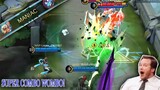 SUPER COMBO WOMBO | Mobile Legends 300IQ Perfect Savage not         funny