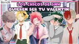 Los Chicos de BNH Quieren Ser Tu Valentín 😘💞 ...| ASMR Español | ROLEPLAY| Boku no Hero |