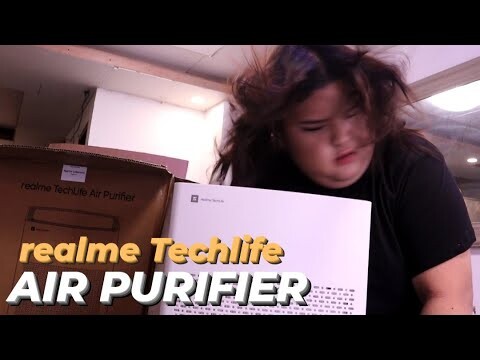 realme Techlife Air Purifier pantanggal ng masamang hangin sa bahay