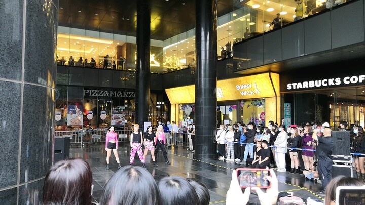 211030 Sing and Dance Guangzhou Station Another team Savage I haven't heard of the super high suppor