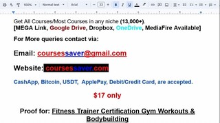Fitness Trainer Certification Gym Workouts & Bodybuilding