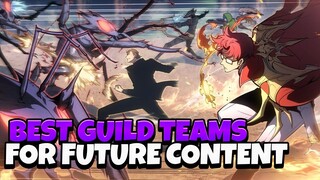 BEST TEAMS TO USE FOR FUTURE GUILD BATTLES! FULL BREAKDOWN! [Solo Leveling: Arise]