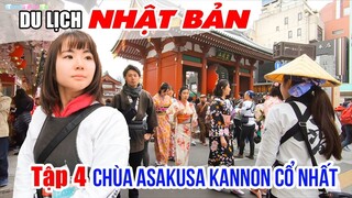 Khám phá Chùa Asakusa Kannon cổ linh thiêng nhất tại Tokyo | DU LỊCH NHẬT BẢN