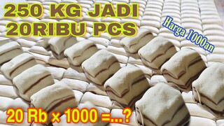 BISNIS YANG MENGIURKAN!! 20 RIBU PCS 1 KALI PRODUKSI | USAHA CEMILAN RUMAHAN YANG MENJANJIKAN