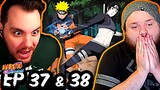Naruto Shippuden Episode 37 & 38 Group Anime REACTION