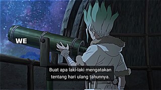 Buat apa laki laki mengatakan tentang hari ulangtahunnya