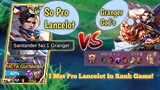 My Granger Meet This Pro Lancelot In Rank Game Core V.S Core SUPER INTENSE GAME🔥EPIC COMEBACK🔥