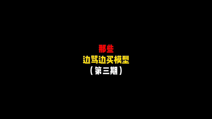那些边骂变买的模型（第三期）