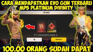 🔥FREE FIRE❗CARA DAPAT EVO GUN MP5 TERBARU !! MP5 PLATINUM DIVINITY - GARENA FREE FIRE