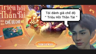 Chế độ " Triệu Hồi Thần Tài " nhưng tôi Bình Luận 3 mức độ. . .