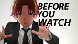 Before You Watch: Classroom of the Elite Season 2