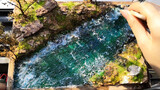 【Scene Creation】Sculpting a realistic flowing stream