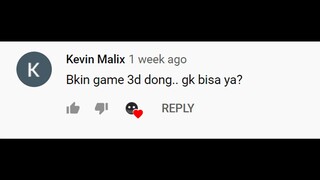 di challenge subscriber buat 3d game- Buat game 3D - Kajew DeVlog [8]