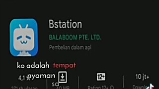 bstation adalah penghibur ku😔