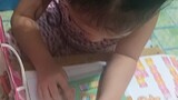 #this cute little girl is counting # good job #more learning fun