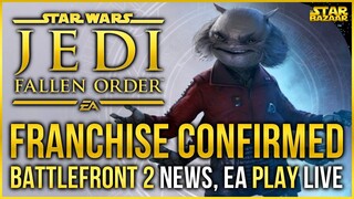 EA Confirms Jedi Fallen Order FRANCHISE, Battlefront 2 News | Star Wars Gaming Update