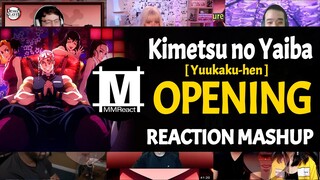 Kimetsu No Yaiba / Demon Slayer : Yuukaku-hen Opening | Reaction Mashup