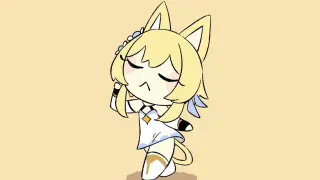 [Genjin] Traveler Meow is just dancing