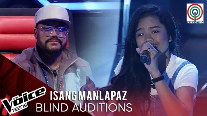 Isang Manlapaz - Isang Linggong Pag-ibig | Blind Audition | The Voice Teens Philippines 2020