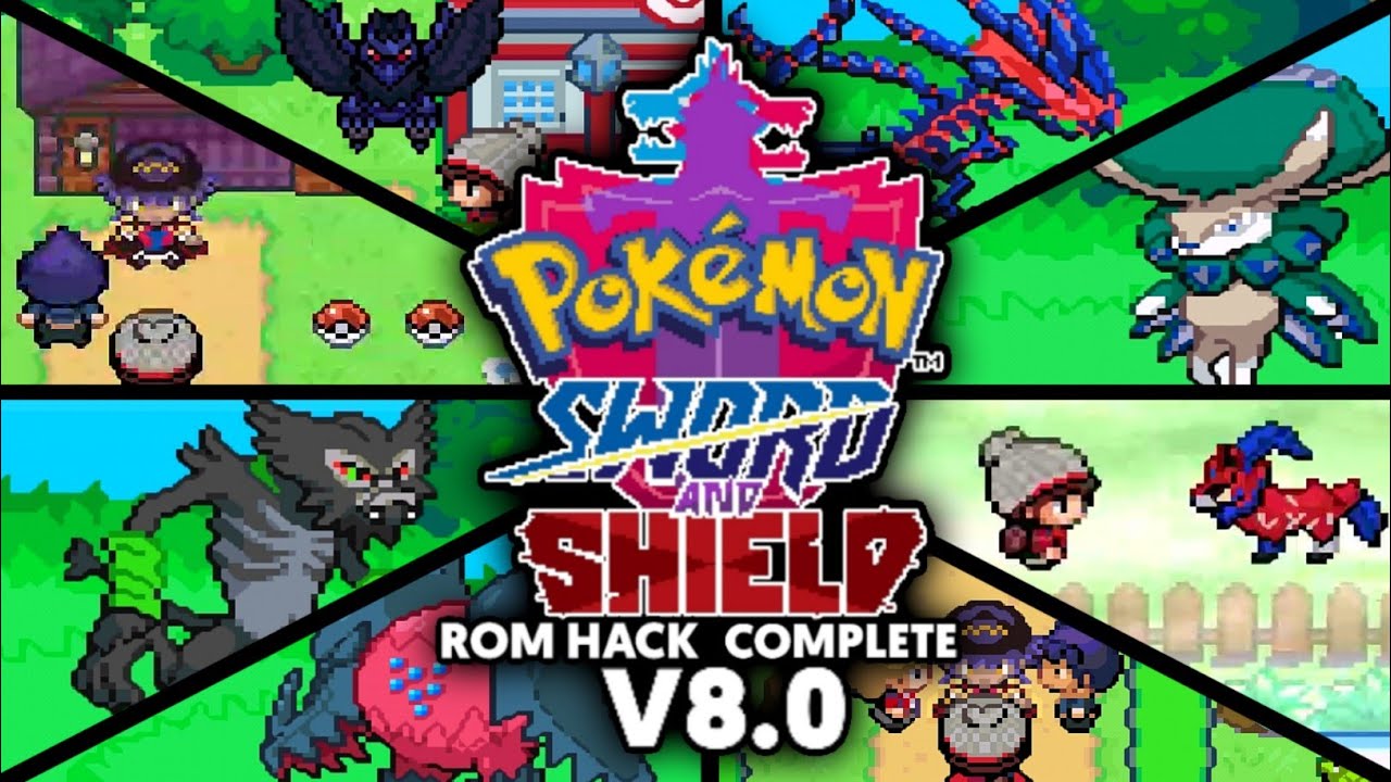 Pokemon Sword and Shield GBA ROM Hack 2020 with Galar Region