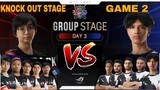 Knock out Stage, Game 2 [MSC 2023] Blacklist Vs OPY - Mobile Legends