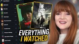 EVERYTHING I WATCHED IN MARCH | Letterboxd Wrap Up + The Last of Us & Swarm | Spookyastronauts