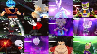 NEW Attacks in HD DBZ TTT MOD ISO The Legend of Dark With Permanent Menu!