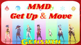 MMD Get Up ＆ Move