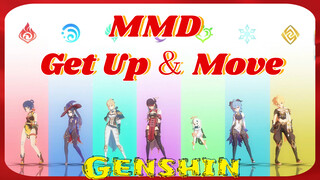 MMD Get Up ＆ Move