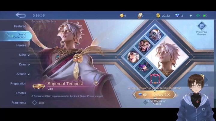 【MLBB】Sekelumit info mengenai Skin Baru Vale #LatteID #VtuberID