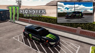 HOW TO MAKE SIMPLE MONSTER ENERGY CAR WRAP || CAR PARKING MULTIPLAYER