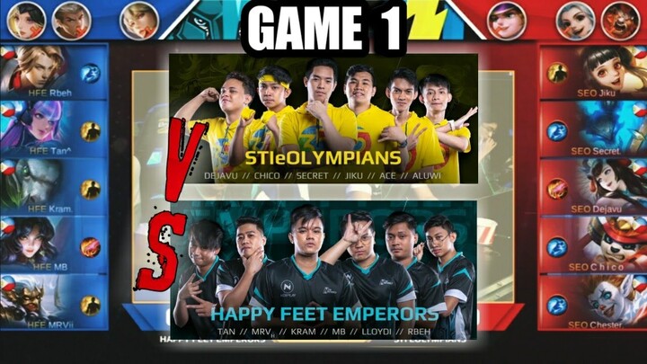 Game1 HF Emperors vs STI eOlympians | THE NATIONALS