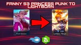 NEW Fanny Season Punk Princess Skin To Lightborn Skin Script - Full Effect +Backup | Mobile Legends