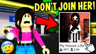 The DARKEST ROBLOX GAMES with CREEPY SECRETS on BROOKHAVEN!